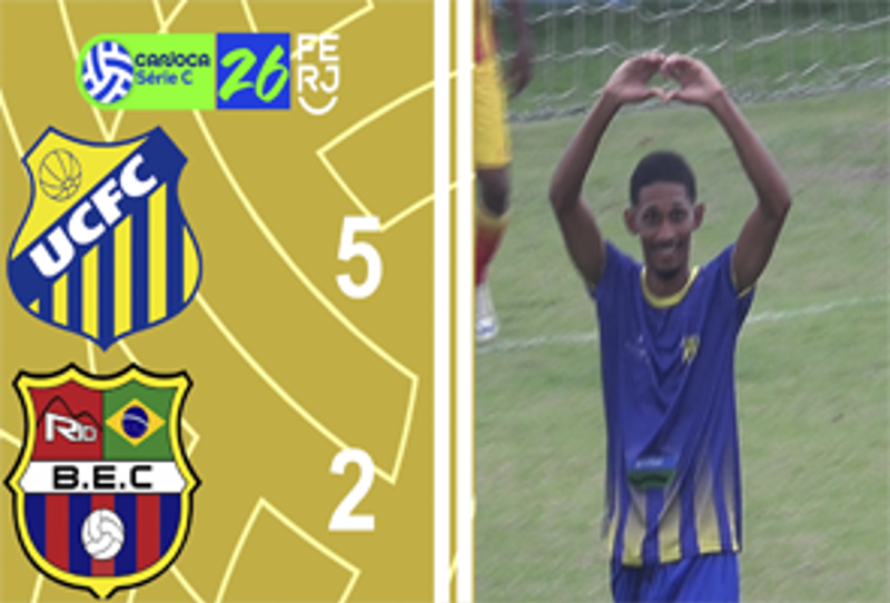 CARIOCA SÉRIE C 2026 - TAÇA WALDIR AMARAL - 4ª RODADA - UNIÃO CENTRAL 5X2 BARCELONA