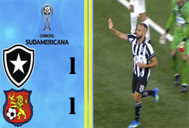 COPA SULAMERICANA 2026 - FASE DE GRUPO - 1ª RODADA - BOTAFOGO 1X1 CARACAS