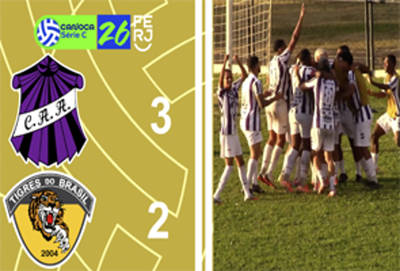 CARIOCA SÉRIE C 2026 - QUARTAS DE FINAL - JOGO DE IDA - CAMPOS 3X2 TIGRES