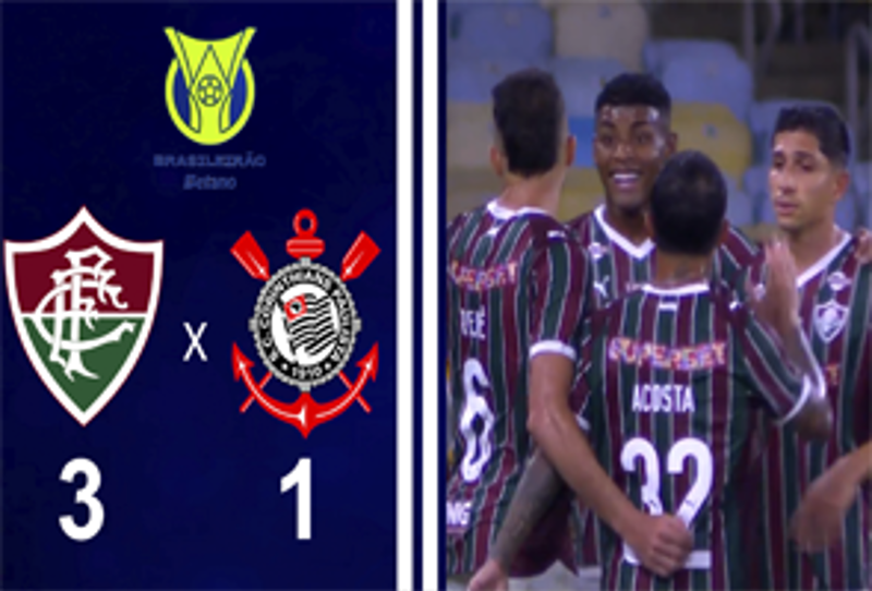 BRASILEIRO SÉRIE A 2026 - 9ª RODADA - FLUMINENSE 3X1 CORINTHIANS