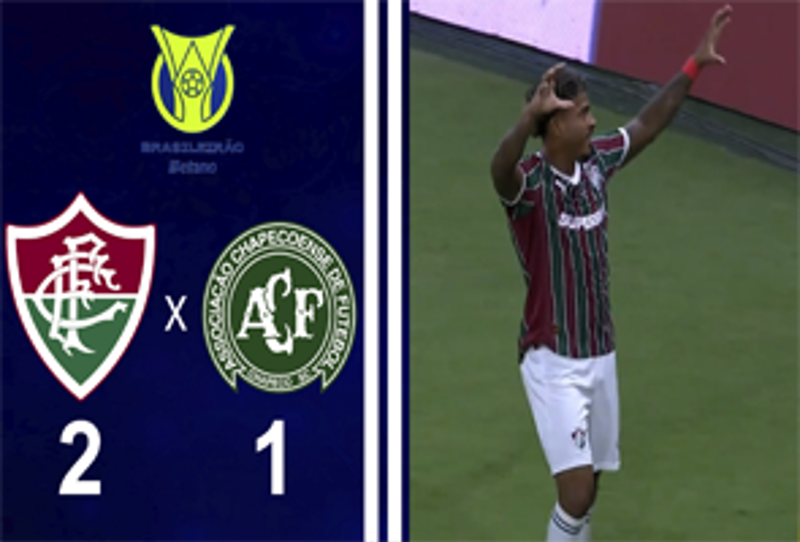 BRASILEIRO SÉRIE A 2026 - 13ª RODADA - FLUMINENSE 2X1 CHAPECOENSE