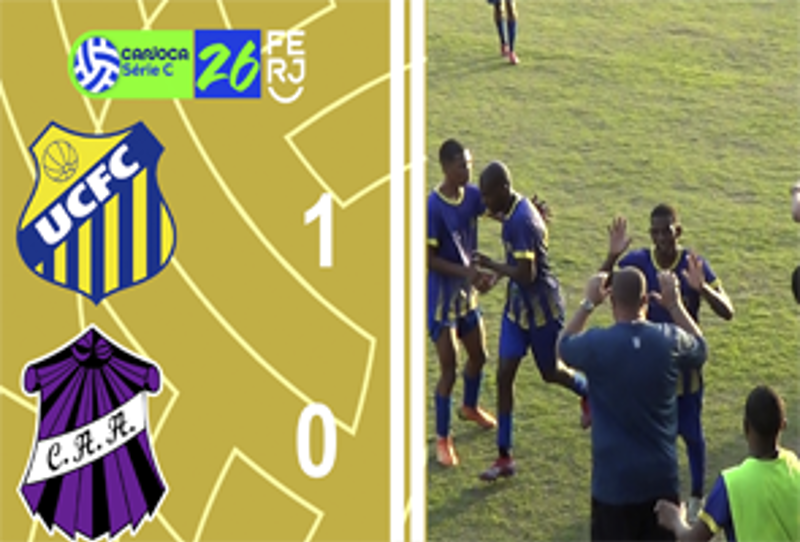 CARIOCA SÉRIE C 2026 - TAÇA WALDIR AMARAL - 8ª RODADA - UNIÃO CENTRAL 1X0 CAMPOS