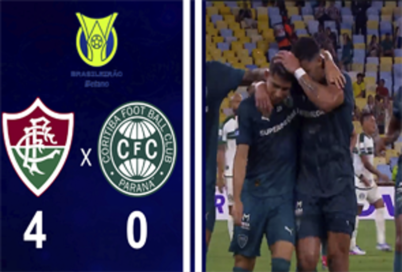 BRASILEIRO SÉRIE A 2026 - 29ª RODADA - FLUMINENSE 4X0 CORITIBA