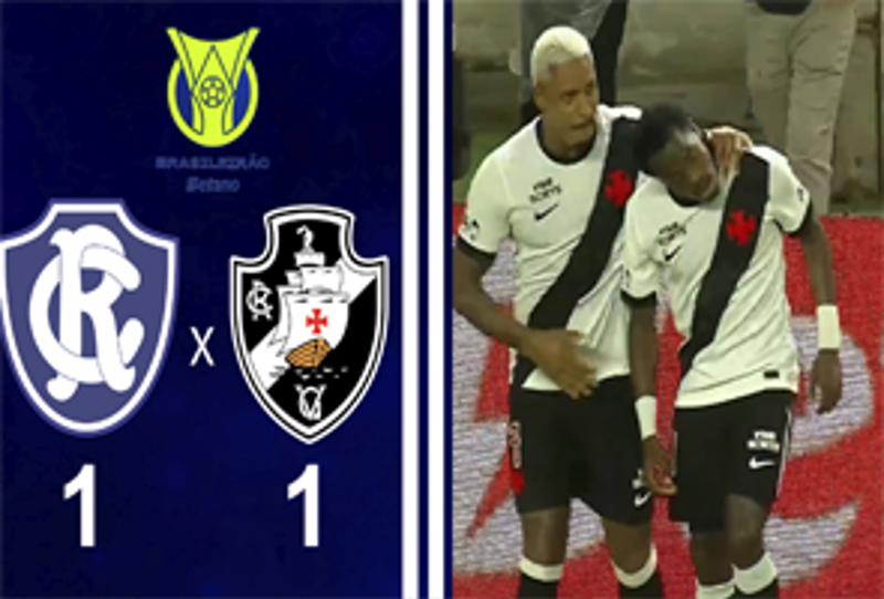 BRASILEIRO SÉRIE A 2026 - 11ª RODADA - REMO 1X1 VASCO