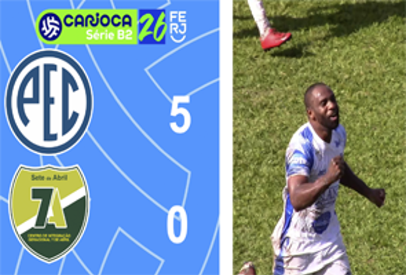 CARIOCA SÉRIE B2- TAÇA MARACANÃ - 8ª RODADA - PADUANO 5X0 7 DE ABRIL