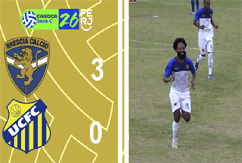 CARIOCA SÉRIE C 2026 - TAÇA WALDIR AMARAL - 5ª RODADA - BRESCIA 3X0 UNIÃO CENTRAL