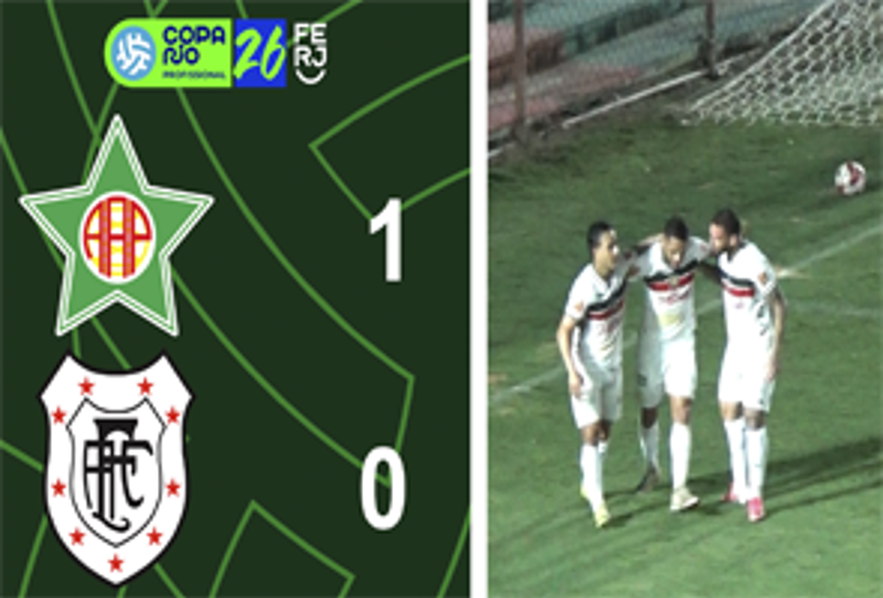 COPA RIO PROFISSIONAL - 2ª FASE - JOGO DE VOLTA - PORTUGUESA 1X0 AMERICANO
