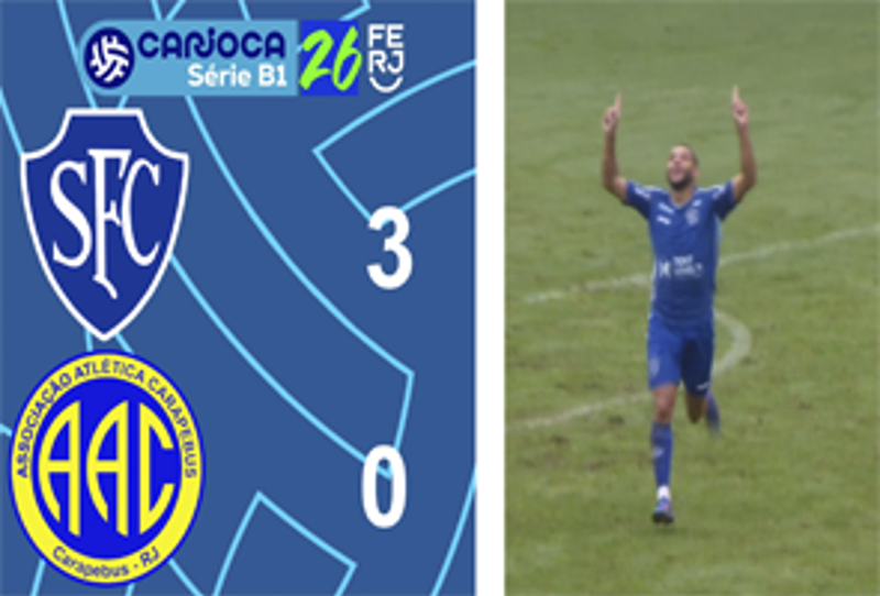 CARIOCA SÉRIE B1- TAÇA CORCOVADO - 7ª RODADA - SERRANO 3X0 CARAPEBUS