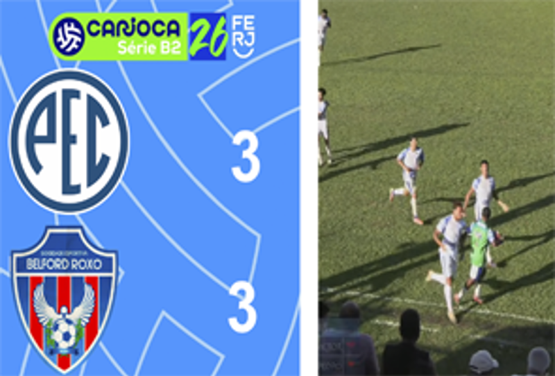 CARIOCA SÉRIE B2- TAÇA MARACANÃ - 9ª RODADA - PADUANO 3X3 BELFORD ROXO
