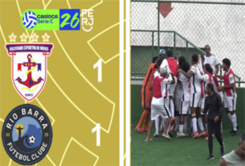 CARIOCA SÉRIE C 2026 - QUARTAS DE FINAL - JOGO DE VOLTA -BÚZIOS 1X1 RIO BARRA