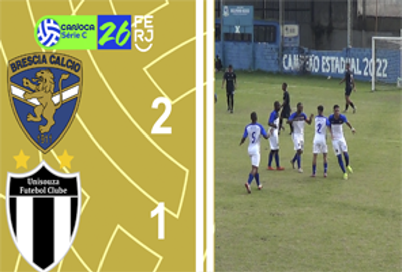CARIOCA SÉRIE C 2026 - TAÇA WALDIR AMARAL - 3ª RODADA - BRESCIA 2X1 UNI SOUZA