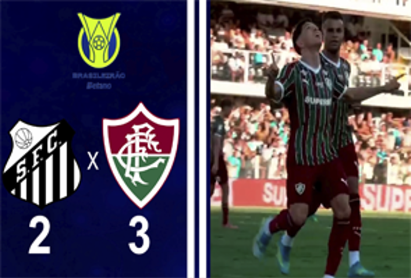 BRASILEIRO SÉRIE A 2026 - 12ª RODADA - SANTOS 2X3 FLUMINENSE