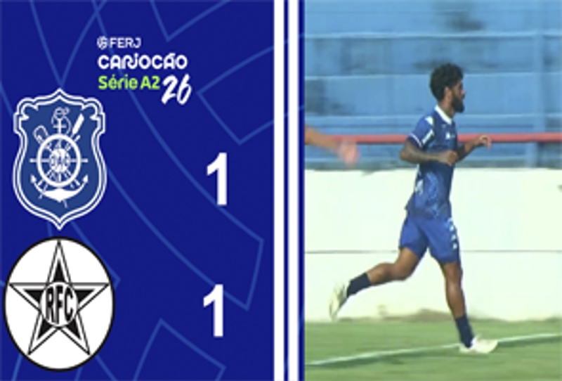 CARIOCA SÉRIE A2 - TAÇA SANTOS DUMOUNT - 6ª RODADA - OLARIA 1X1 RESENDE