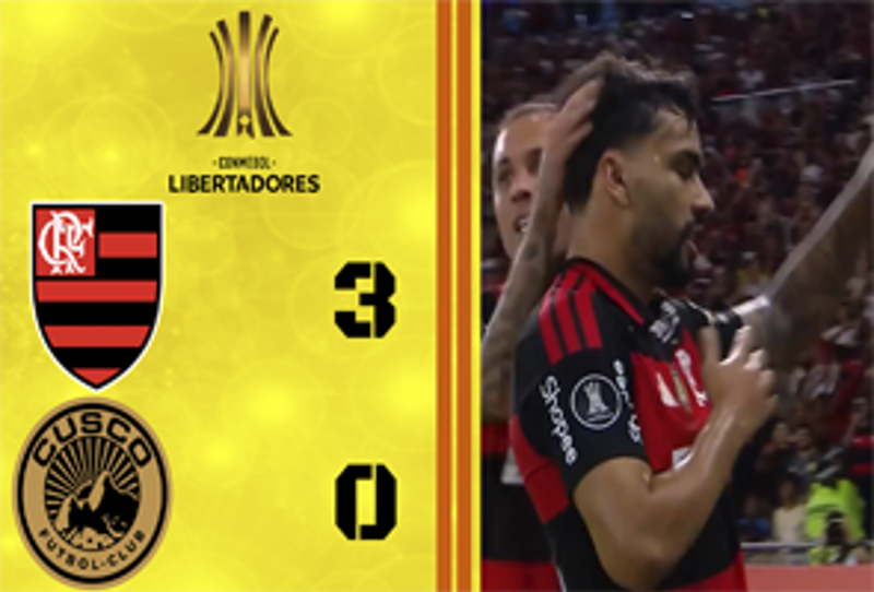 LIBERTADORES 2026 - FASE DE GRUPO - 6ª RODADA - FLAMENGO 3X0 CUSCO