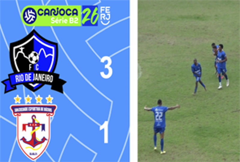CARIOCA SÉRIE B2- TAÇA MARACANÃ - 1ª RODADA - RIO DE JANEIRO 3X1 BÚZIOS