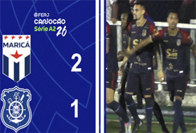 CARIOCA SÉRIE A2 - TAÇA SANTOS DUMOUNT - 5ª RODADA - MARICÁ 2X1 OLARIA