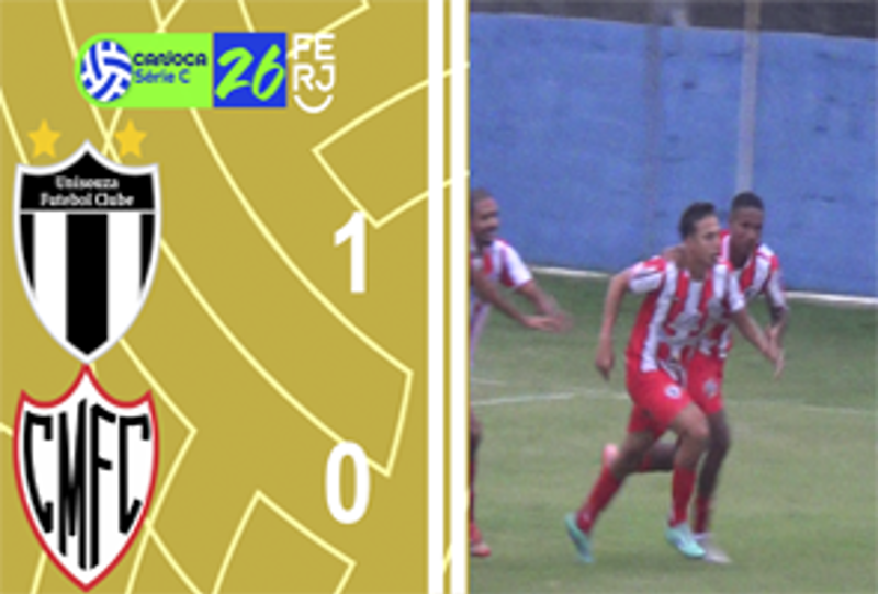 CARIOCA SÉRIE C 2026 - TAÇA WALDIR AMARAL - 2ª RODADA - UNI SOUZA 0X1 CARDOSO MOREIRA