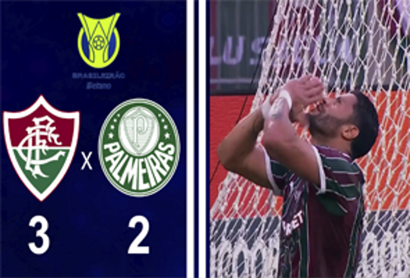 BRASILEIRO SÉRIE A 2026 - 23ª RODADA - FLUMINENSE 3X2 PALMEIRAS