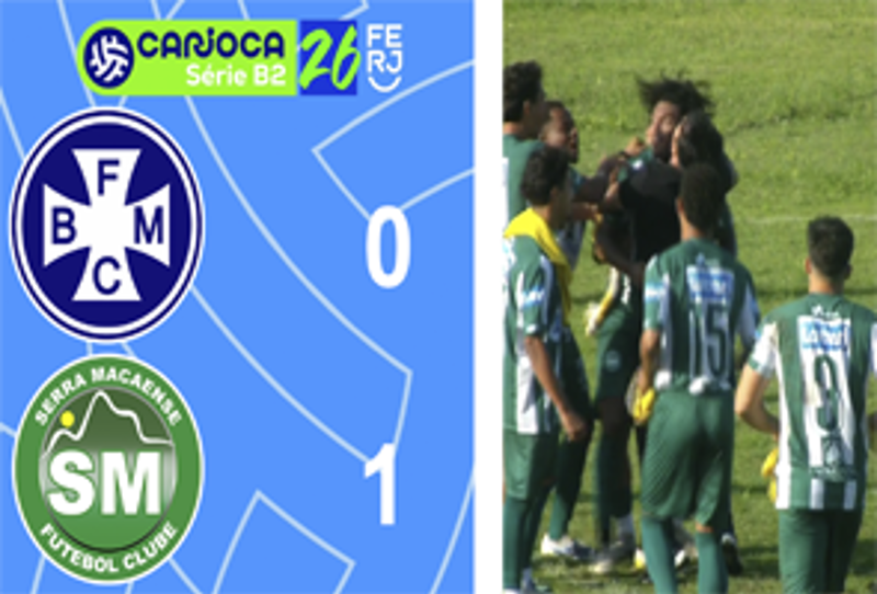 CARIOCA SÉRIE B2- TAÇA MARACANÃ - 9ª RODADA - BARRA MANSA 0X1 SERRA MACAENSE
