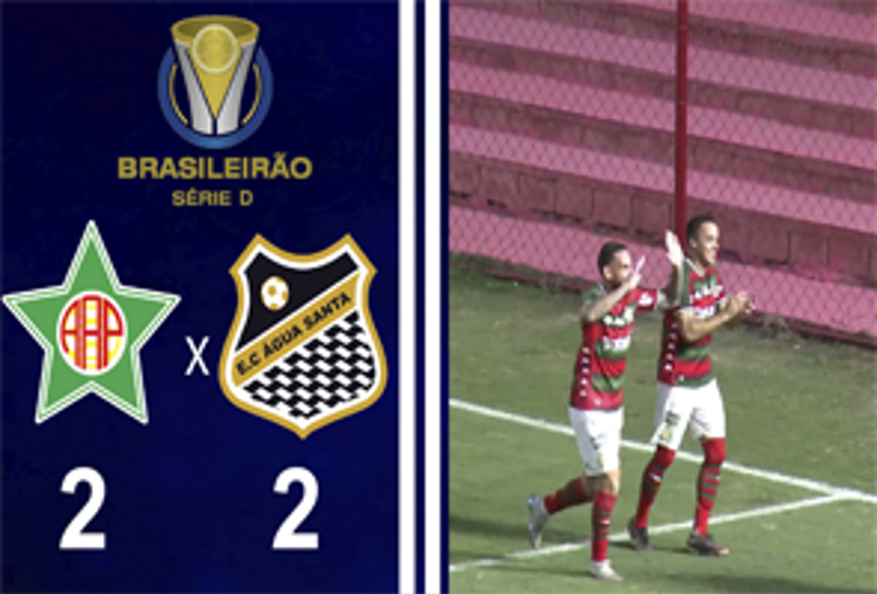 BRASILEIRO SÉRIE D 2026 - 6ª RODADA - PORTUGUESA 2X2 AGUA SANTA