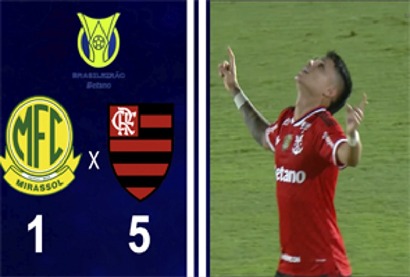BRASILEIRO SÉRIE A 2026 - 23ª RODADA - MIRASSOL 1X5 FLAMENGO