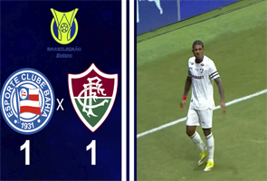 BRASILEIRO SÉRIE A 2026 - 2ª RODADA - BAHIA 1X1 FLUMINENSE