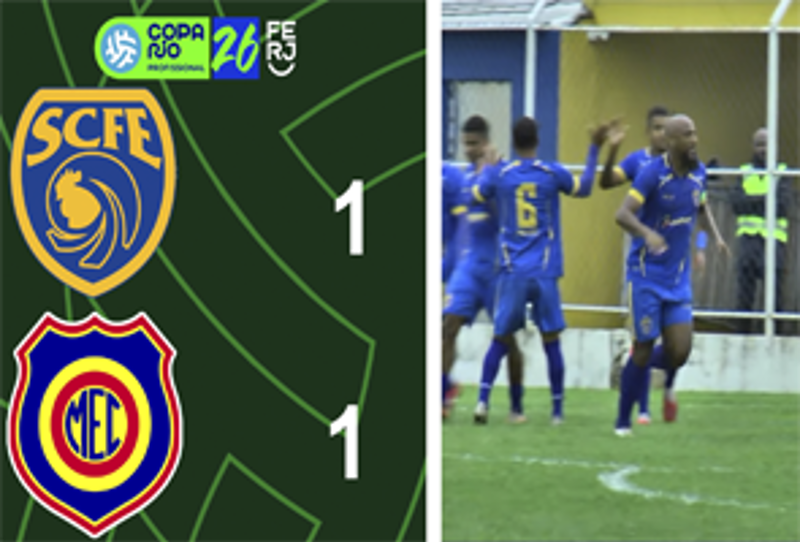 COPA RIO PROFISSIONAL - DECISÃO 3º E 4º LUGAR - JOGO DE IDA - SAMPAIO CORREA 1X1 MADUREIRA