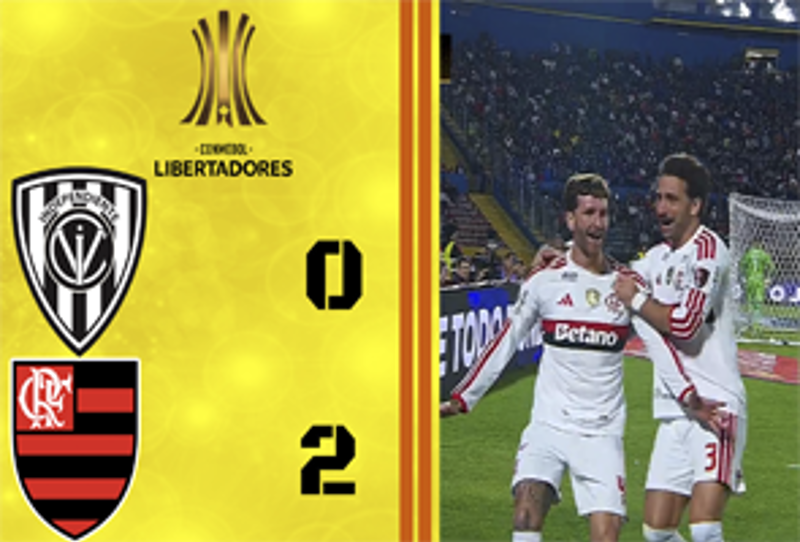 LIBERTADORES 2026 - QUARTAS DE FINAL - JOGO DE IDA - INDEPENDIENTE DEL VALLE 0X2 FLAMENGO