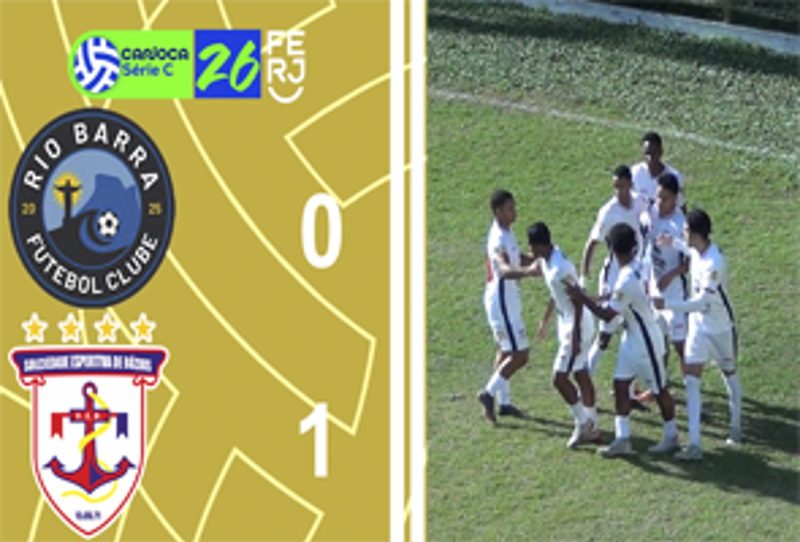 CARIOCA SÉRIE C 2026 - QUARTAS DE FINAL - JOGO DE IDA - RIO BARRA 0X1 BÚZIOS