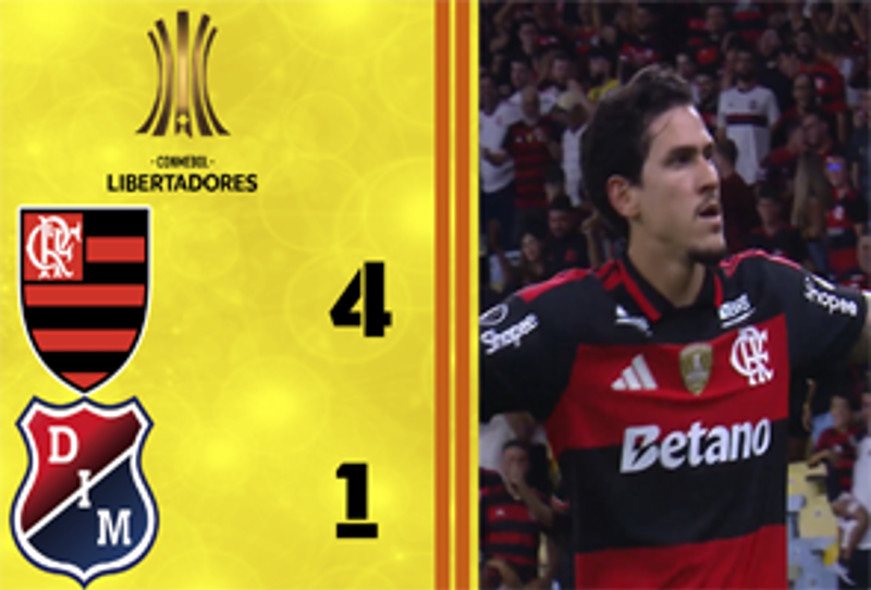 LIBERTADORES 2026 - FASE DE GRUPO - 2ª RODADA - FLAMENGO 4X1 INDEPENDIENTE MEDELLIN
