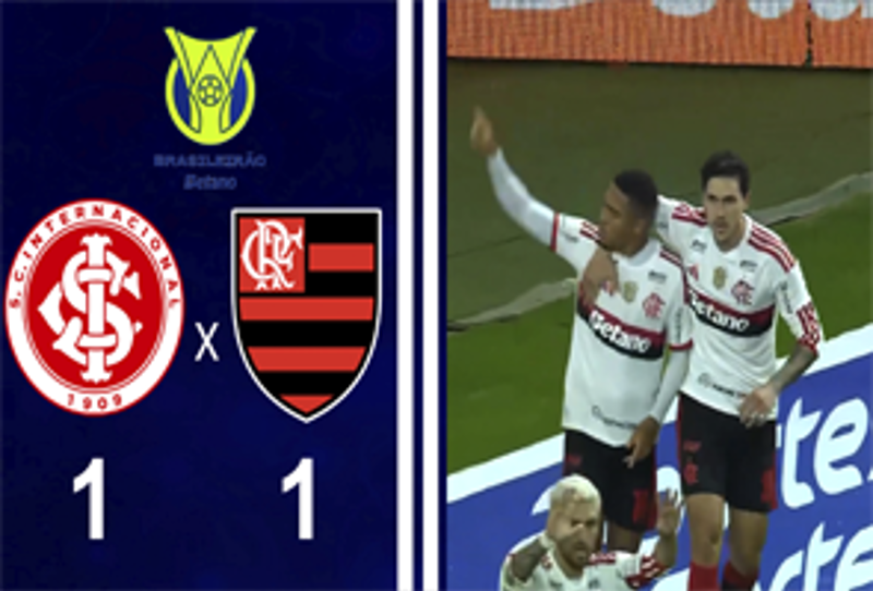 BRASILEIRO SÉRIE A 2026 - 21ª RODADA - INTERNACIONAL 1X1 FLAMENGO
