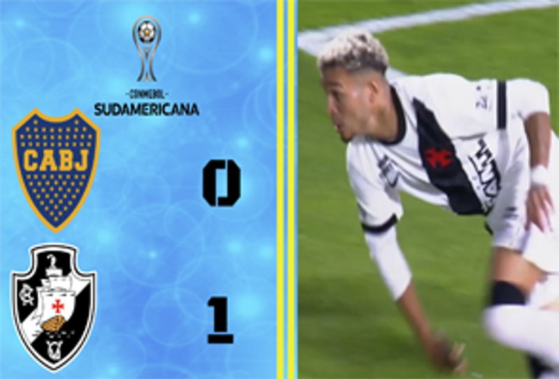 COPA SULAMERICANA 2026 - SEMIFINAL - JOGO DE IDA - BOCA JUNIORS 0X1 VASCO
