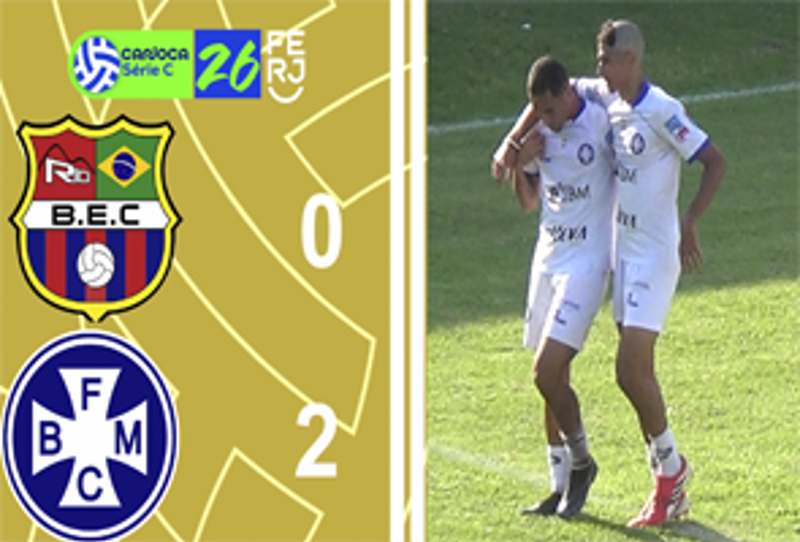 CARIOCA SÉRIE C 2026 - TAÇA WALDIR AMARAL - 5ª RODADA - BARCELONA 0X2 BARRA MANSA