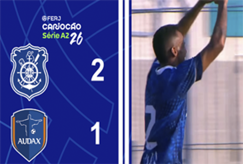 CARIOCA SÉRIE A2 - TAÇA SANTOS DUMOUNT - 1ª RODADA - OLARIA 2X1 AUDAX