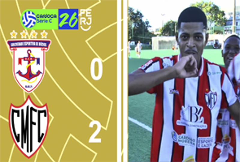 CARIOCA SÉRIE C 2026 - TAÇA WALDIR AMARAL - 6ª RODADA - BÚZIOS 0X2 CARDOSO MOREIRA