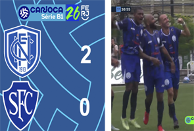 CARIOCA SÉRIE B1- TAÇA CORCOVADO - 1ª RODADA - NITEROIENSE 2X0 SERRANO