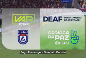 6ª RODADA - FLAMENGO X SAMPAIO CORRÊA - REVISÃO FACTUAL DE GOL