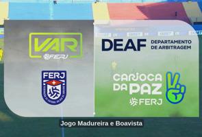 QUARTAS DE FINAL - MADUREIRA X BOAVISTA - REVISÃO  DE UM POSSÍVEL TIRO PENAL
