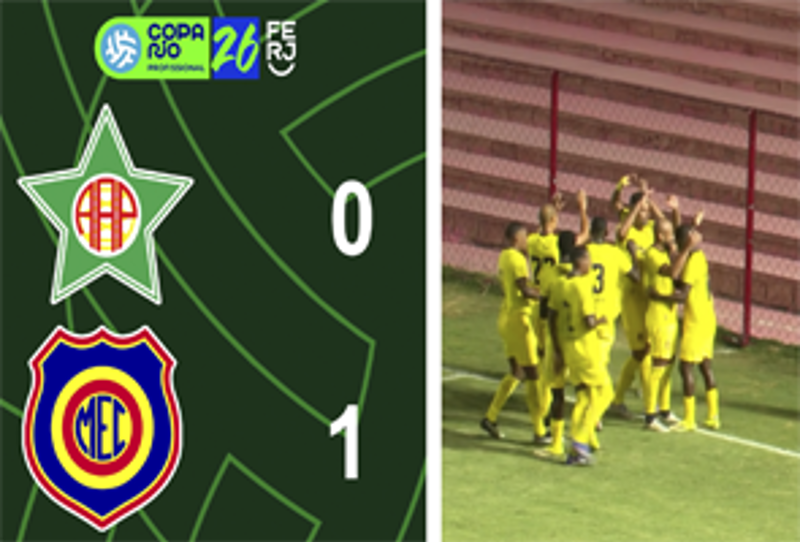 COPA RIO PROFISSIONAL - 3ª FASE - JOGO DE IDA - PORTUGUESA 0X1 MADUREIRA