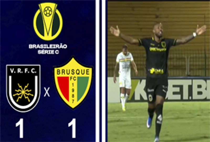 BRASILEIRO SÉRIE C 2026 - 5ª RODADA - VOLTA REDONDA 1X1 BRUSQUE