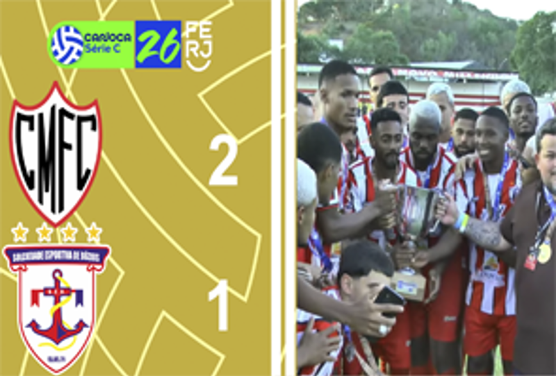 CARIOCA SÉRIE C 2026 - FINAL - JOGO UNICO - CARDOSO MOREIRA 2X1 BÚZIOS
