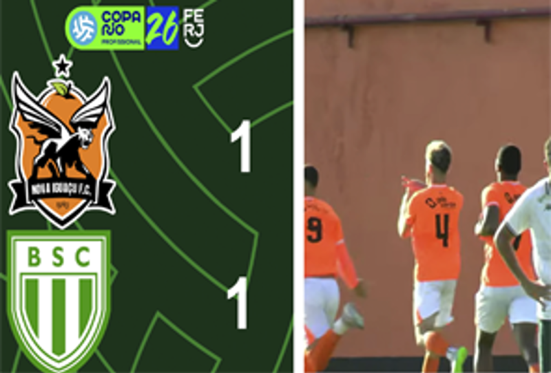 COPA RIO PROFISSIONAL - FINAL  - JOGO DE IDA - NOVA IGUAÇU 1X1 BOAVISTA