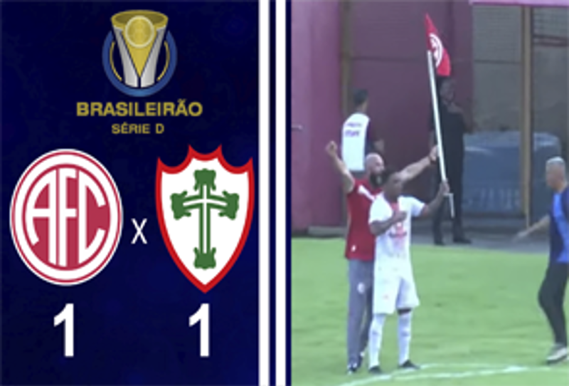 BRASILEIRO SÉRIE D 2026 - 3ª RODADA - AMERICA 1X1 PORTUGUESA - SP