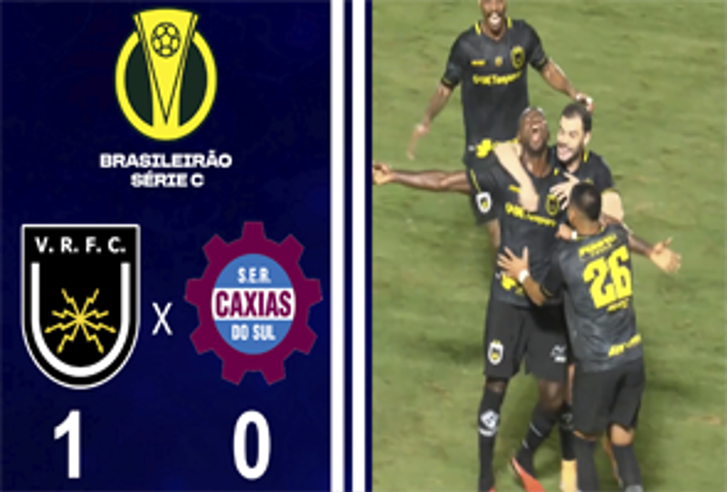 BRASILEIRO SÉRIE C 2026 - 3ª RODADA - VOLTA REDONDA 1X0 CAXIAS DO SUL