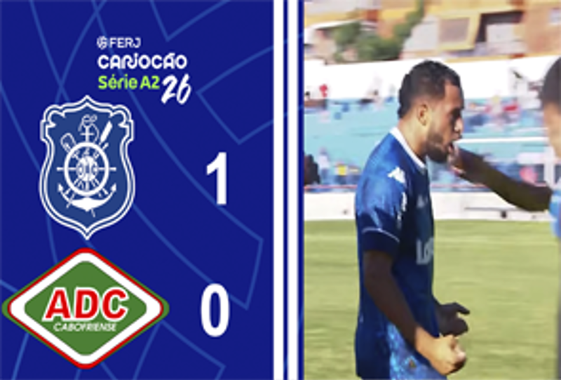 CARIOCA SÉRIE A2 - TAÇA SANTOS DUMOUNT - 9ª RODADA - OLARIA 1X0 CABOFRIENSE 