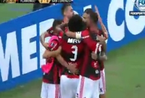 Libertadores 2017 - Flamengo 4 X 0 San Lourenzo-arg - Fase de Grupos - Ida