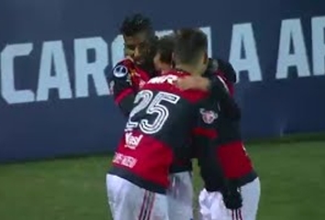 Copa Sul Americana 2017 - Palestino-chi 2 X 5 Flamengo  - Jogo de Ida