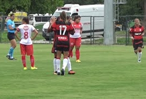 Estadual Feminino Adulto 2017 - Flamengo 12 X 0 America- Triangular Final - 3º Rodada