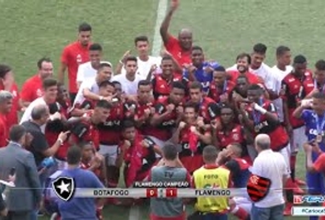 Estadual 2018 Série a - Sub 20 - Botafogo 0 X 1 Flamengo - Taça Guanabara - Final