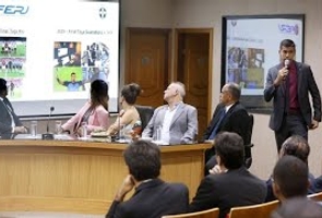 Árbitro da Final da Taça Gb Ministra Aula Inaugural da Eaferj 2019